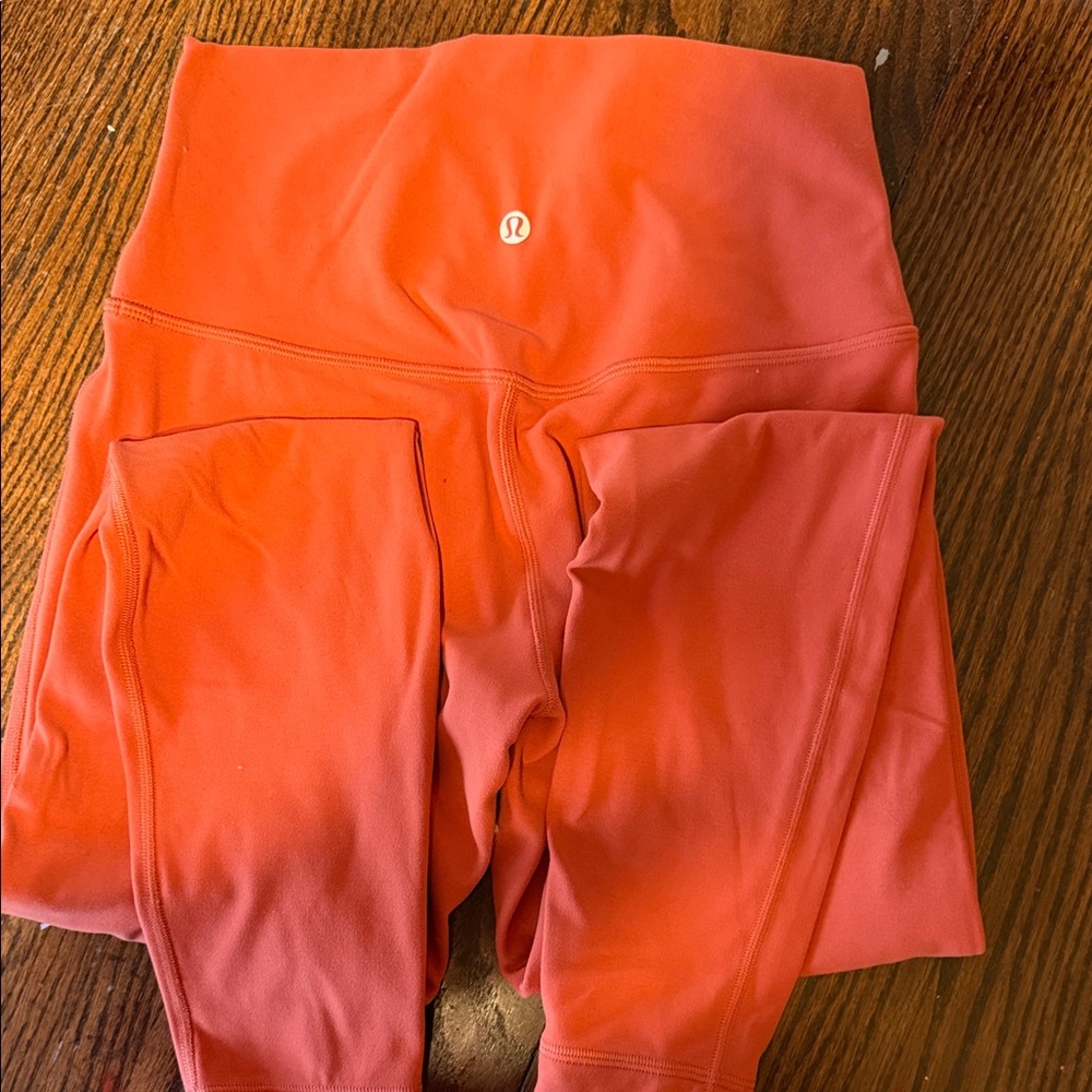 lululemon athletica womensCoral Leggings